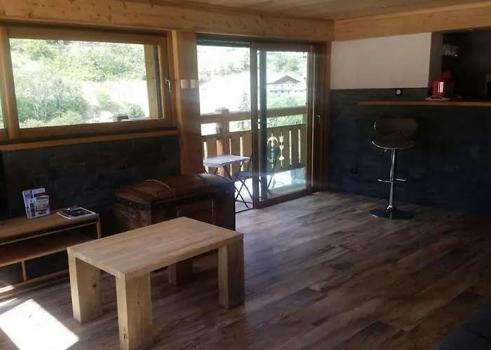 Avec Vue Panoramique A Champagny - La Joubarbe Apartment *